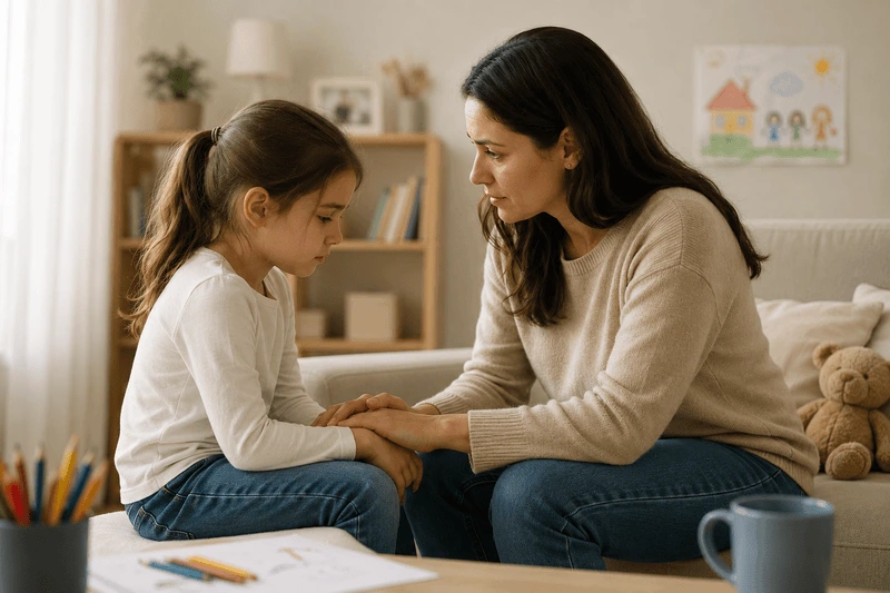 حمایت عاطفی از کودک هنگام طلاق والدین
