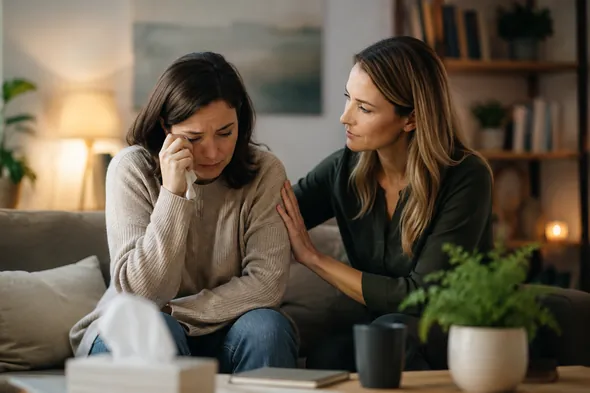 کمک روانشناختی برای کنار آمدن با فقدان و سوگ