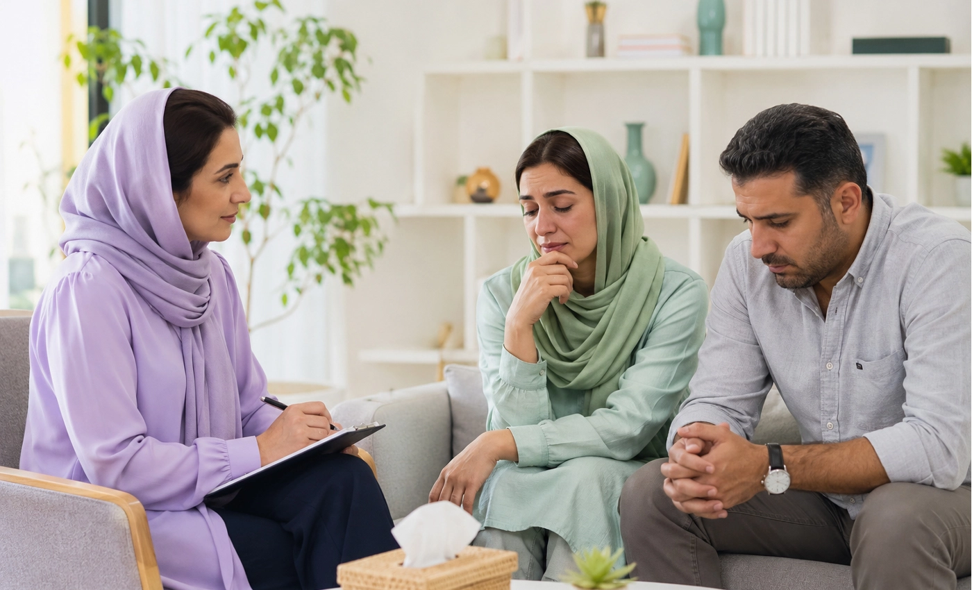 جلسه مشاوره سوگ با روانشناس