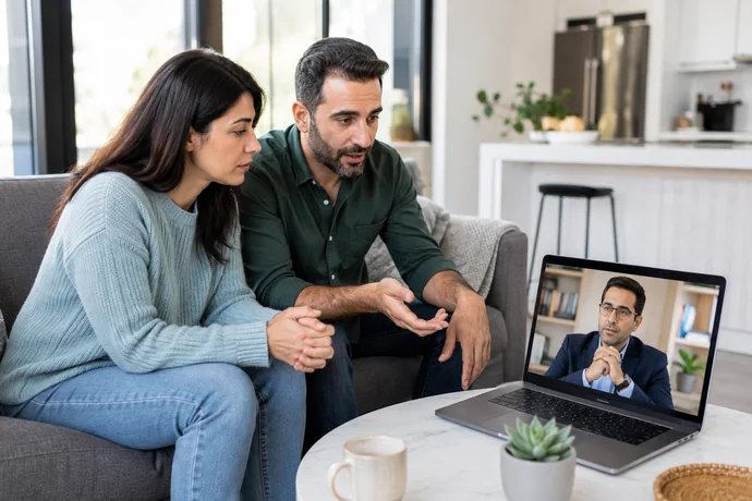 جلسه آنلاین زوج درمانی برای ایرانیان خارج از کشور