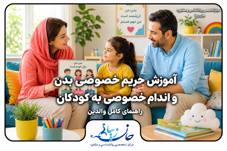 آموزش حریم خصوصی بدن و اندام خصوصی به کودکان